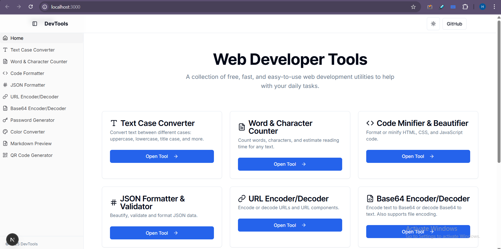 Developer Tools